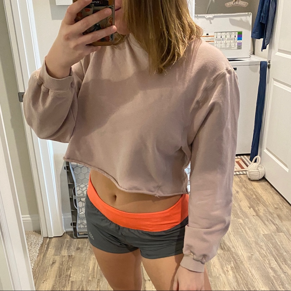 Mod Ref cropped sweatshirt
